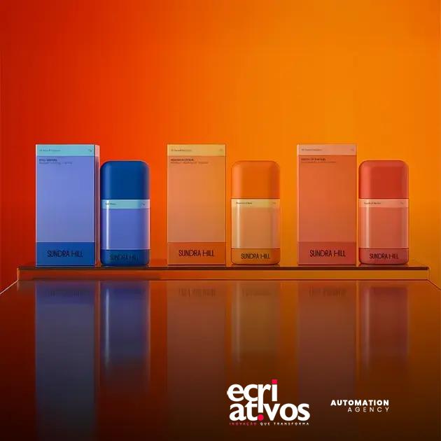 Sundra Hill transmite o aroma por cor em novos desodorantes premium