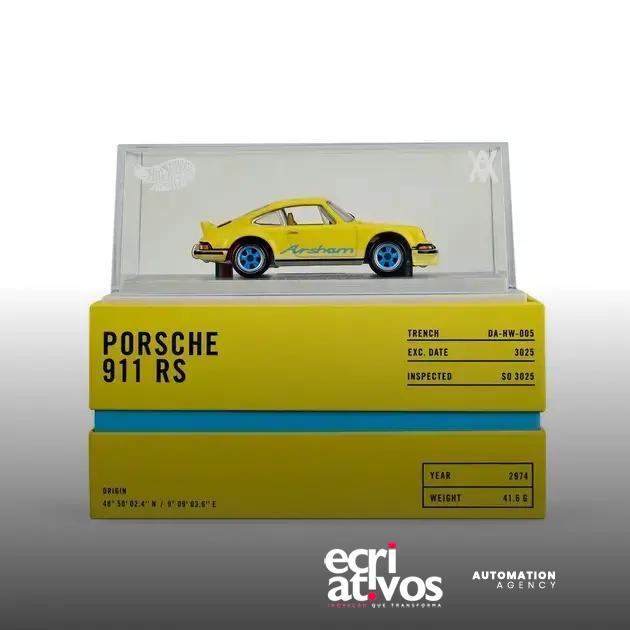 Hot Wheels e Daniel Arsham repaginam embalagem com apelo de colecionador