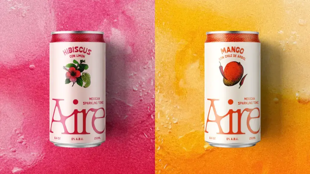 Aire: identidade mexicana eleva bebida sem álcool com botânicos naturais