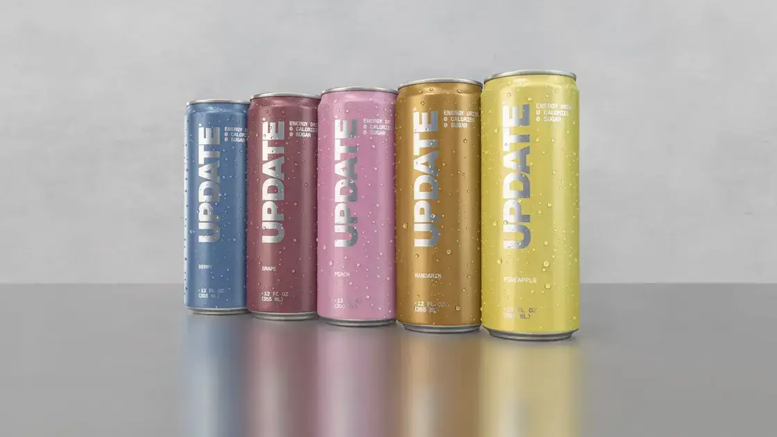 Kim Kardashian lança Update: design suave que reinventa o energético